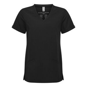 Onna Womens/Ladies Invincible Stretch Work Tunic / Black